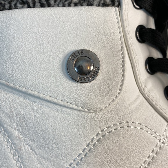 Xiuxian Xilie Womens Winter Faux Fur Lined Hiking Combat Biker Boots - Picture 2 of 9